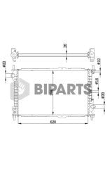 Ford Radyatör ( Brazing ) (-Ac) Connect 75Ps 02> 2T14 8005 AD
