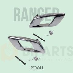 Ford Ranger Ön İç Açma Kapı Kolu Sol / Sağ Mat Krom