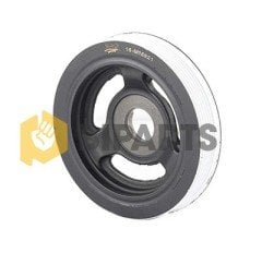 Ford Focus/C-Max/Fıesta/Courier 03- 1,4/1,5/1,6  Tdci Krank Kasnağı Açık Tıp  3M5Q 6B319 Cc <b><font color=#ff5b01>AV6Q 6B319 AA-1690296</font></b>