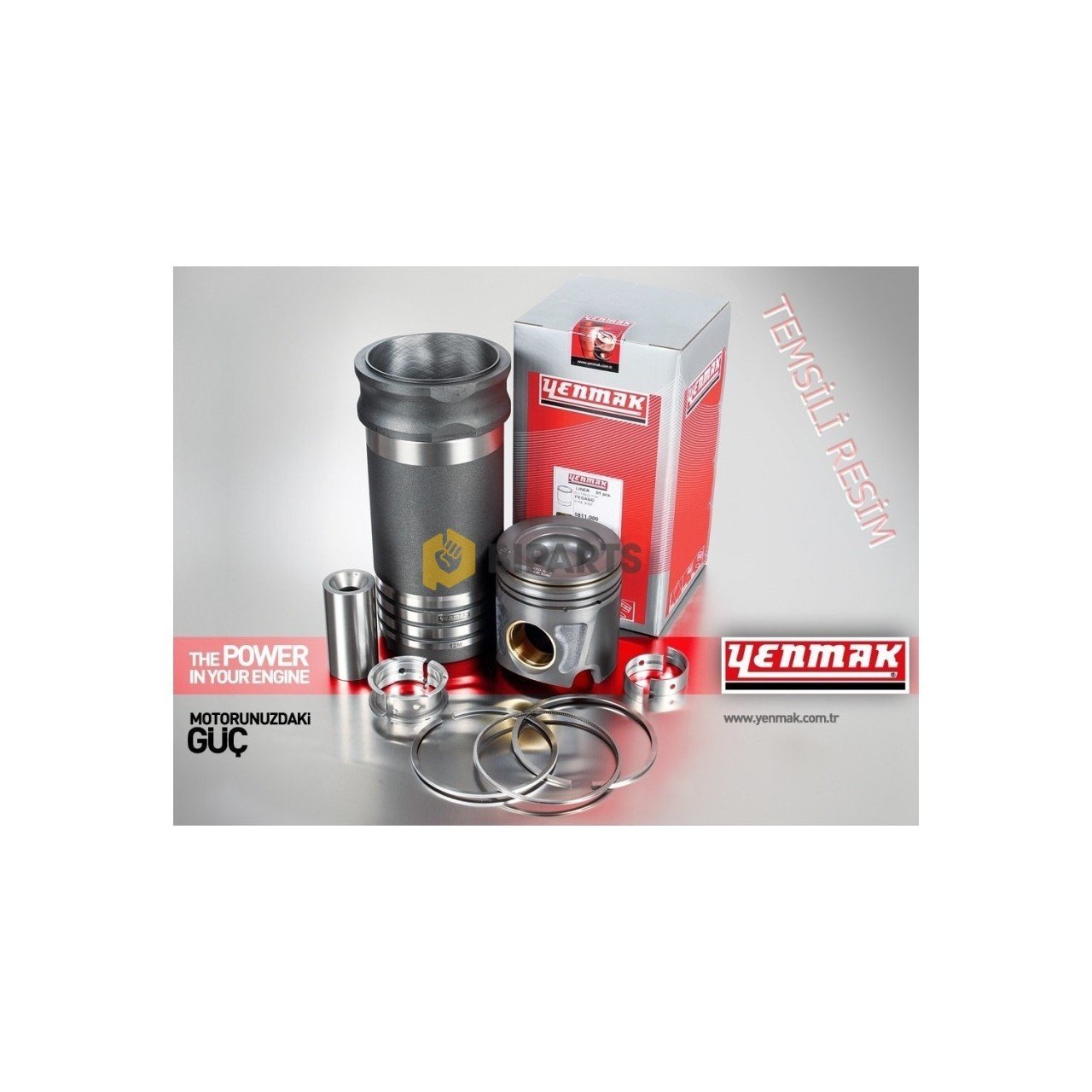 Ford Piston Segman Focus Mondeo 1.6 Zetec-S 04> 87-72777 STD