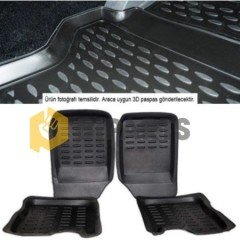 Ford Transıt V184- V347 41275 Benzın-Dızel Paspas 3D Havuzlu Kokusuz <b><font color=#ff5b01>YC1J C13010 **-T194946</font></b>