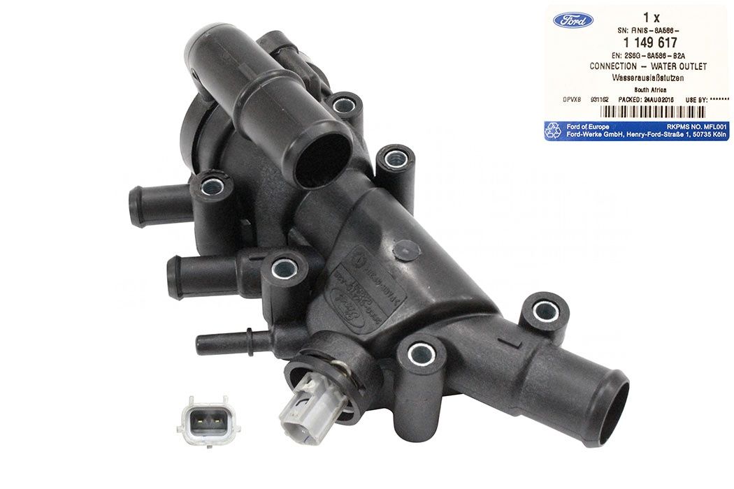 TERMOSTAT YUVASI GÖVDESİ KOMPLE STREET KA ROCAM - 2S6G 8A586 B2A