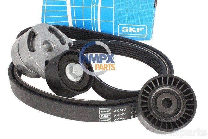 Ford FİESTA 02> 1.4 TDCİ V Kayış Seti (Kütüklü Bilya) SKF 2S6Q 6D314 SET