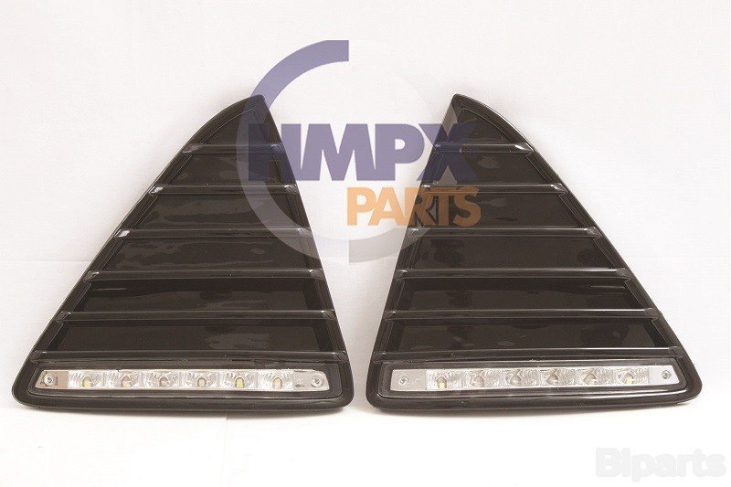 Ford FOCUS 11> Led Gündüz Farlı Tampon Izgara Takımı (Piano Black) HMP A66SX 13B218 LA