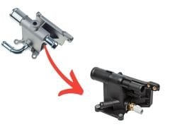 FORD MONDEO 2.0 ZETEC TERMOSTAT SU KOLLEKTÖRÜ- 6G9G 8K556 AA /1S7G 8K556 AJ