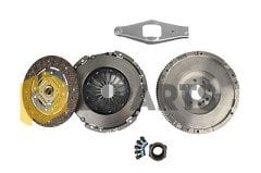 Ford Transıt V184 / V347 03- 2.4 Dızel Volanlı Debriyaj Seti Tek Kütle Bilyalı (Volant+Çatal+Cıvata <b><font color=#ff5b01>1C1O 7501 AA-T124817</font></b>