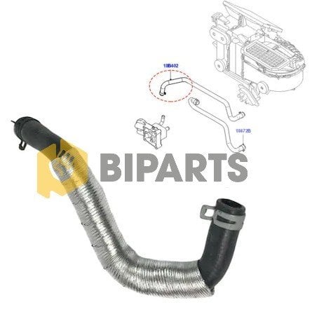 Ford Connect 02- Bm Kalorifer Hortumu   <b><font color=#ff5b01>7T16 18K582 BC-1438136</font></b>