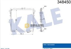 Ford Su Radyatörü Ranger 3.2 200Ps 12> AB39 8005 AG